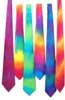 silk Ties - rainbow